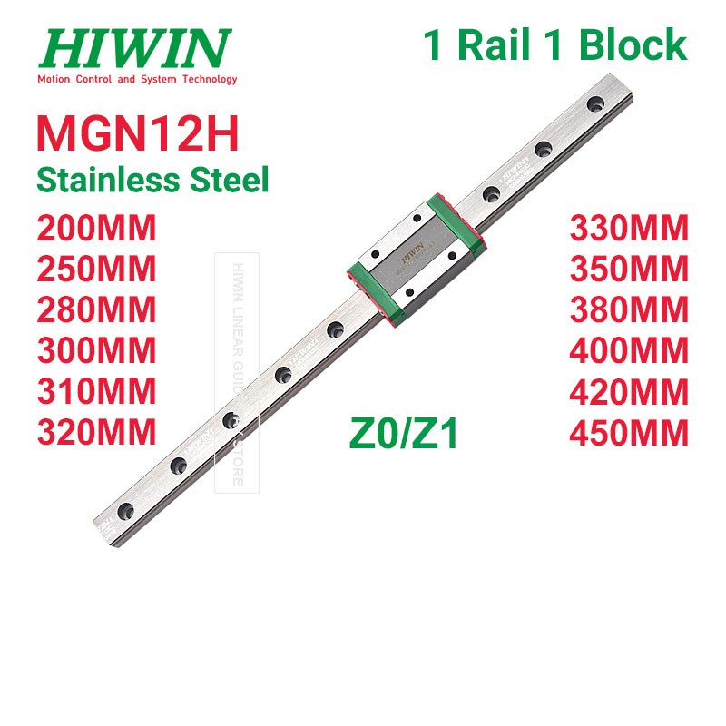 HIWIN 선형 레일 250 280, MGN12H Z1 - Linear Rail Mgn12H Set 리뷰 및 가격