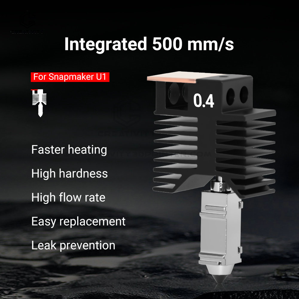 Snapmaker U1 핫엔드 키트 0.4mm 24v  - High Flow Ceramic Hotend 리뷰 및 가격