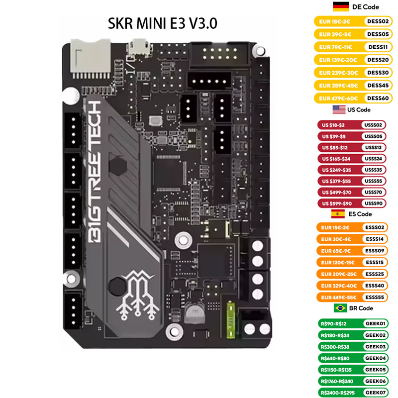 BIGTREETECH SKR 미니 E3 V3.0 3D  - Corexy 3D Printer Kit 리뷰 및 가격